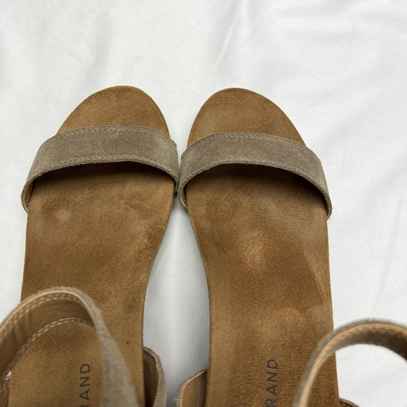 Lucky Brand Women's Lot KANOA & KARSTAN Ankle Strap Wedge Heel Sandals EUR 39 - Picture 4 of 13